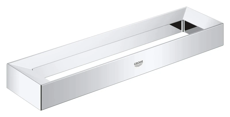 GROHE Selection | Bathroom Accessories | Cube Towel Ring | Chrome | 40766000