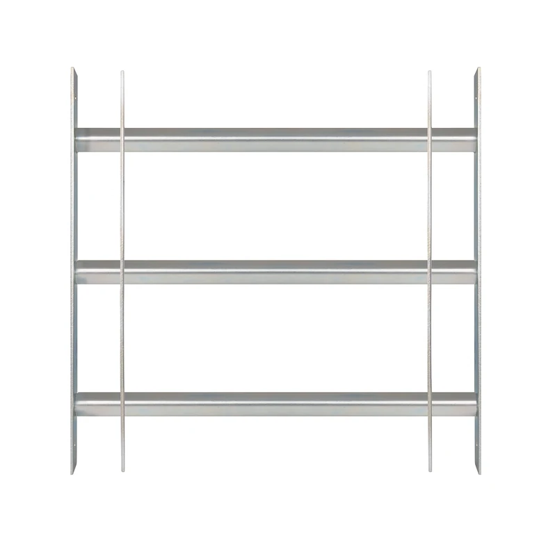 Gah-Alberts Basic Secorino Window Grille Extendible Blue-galvanised 450 x 500-650 mm, 1 Piece, 563691