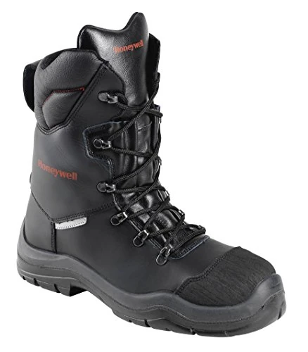 Honeywell Bacou Energic Safety Boots 6246221, Water Resistant, Leather, Breathable, Suitable for Oil & Gas, S3 HI CI SRC, Size 13.5 UK, 6246221-49/7 (1 Pair)