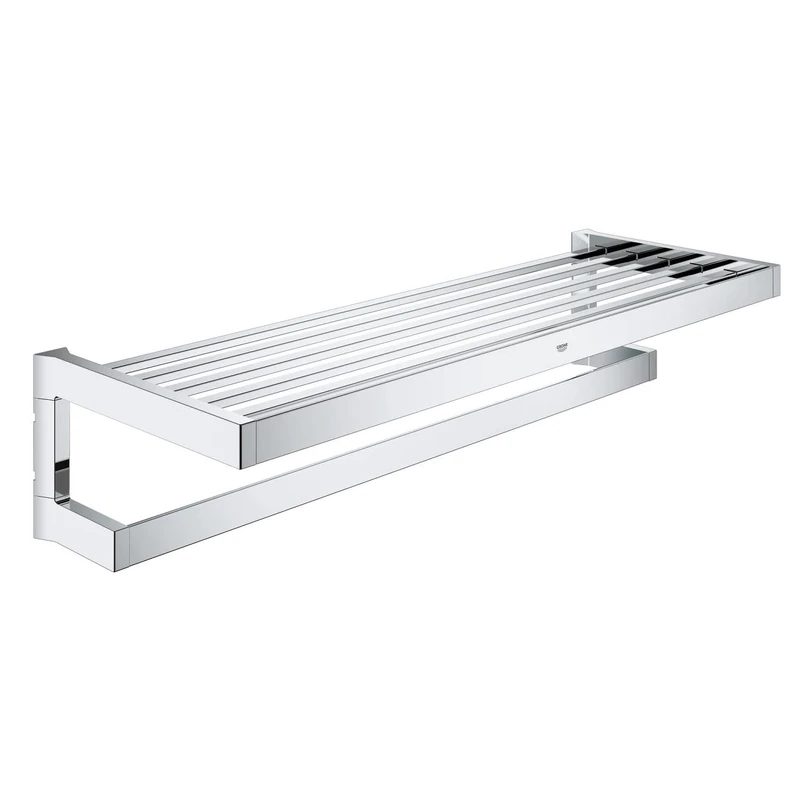 GROHE Selection | Bathroom Accessories | Cube Multi-towel Rack | Chrome | 40804000