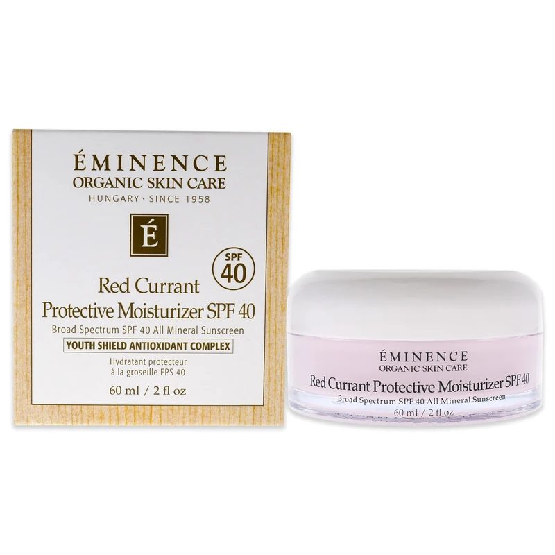 Eminence Red Currant Protective Moisturizer SPF 40 For Unisex 2 oz Sunscreen