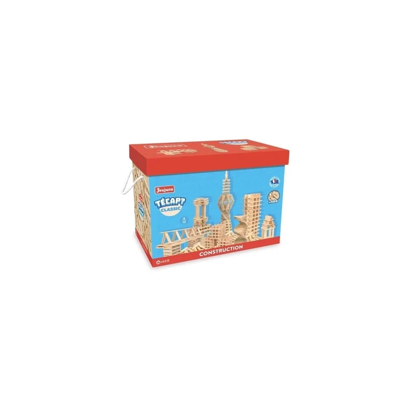 Jeujura JeujuraJ8338 Classic Tecap Bricks and Block Toy (500-Piece)