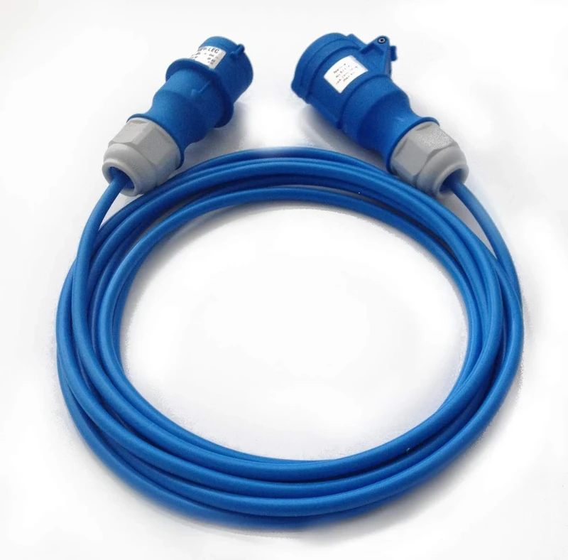 Ali's DIY 2.5 mm 230V Caravan Hookup Extension Lead for Motorhomes and Camping Sites - 3 Pin Socket - 15 Metre Length
