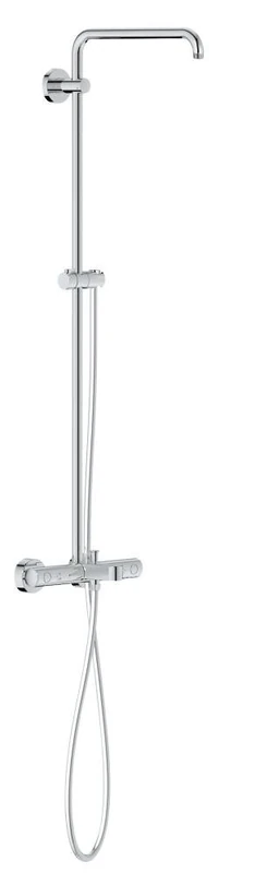GROHE Euphoria System Shower System with Bath Thermostat for Wall Mounting Chrome 26243000