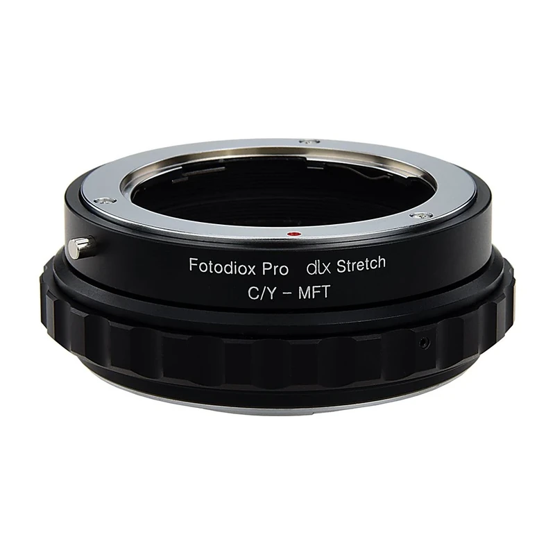 Fotodiox DLX Stretch Lens Mount Adapter Compatible with Contax/Yashica (CY) Lenses to Micro Four Thirds Mount Cameras