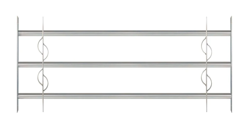 Gah-Alberts Secorino Style – Window Grille Extendible Blue-galvanised, 563639