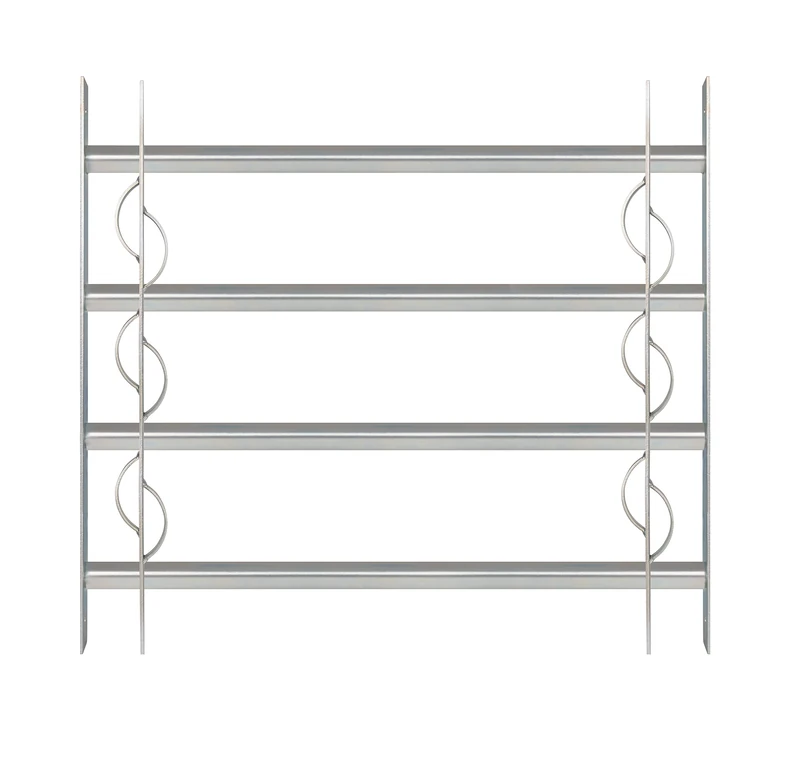 Gah-Alberts Secorino Style – Window Grille Extendible Blue-galvanised, 563653