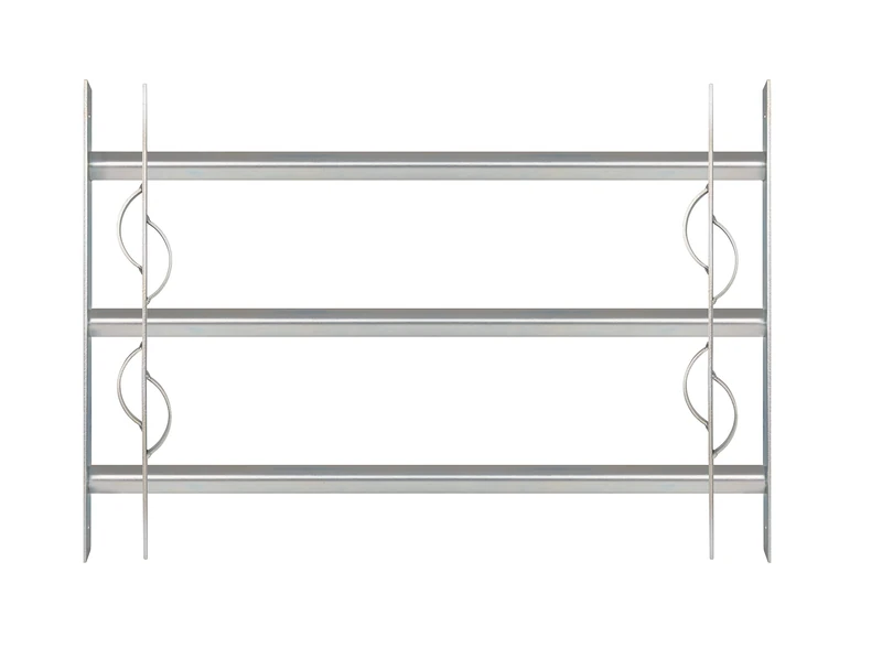 Gah-Alberts Secorino Style – Window Grille Extendible Blue-galvanised, 563622