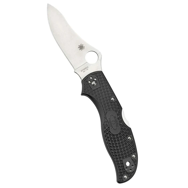 Spyderco C90PBK2 Stretch 2 Lightweight black Folding Blade Knives