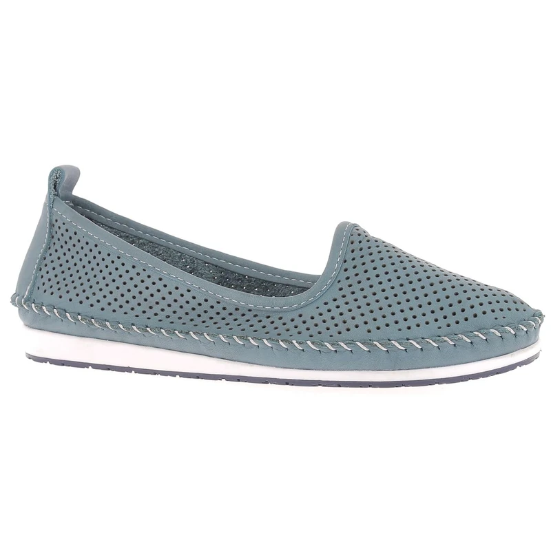 Andrea Conti Women's 0021534 Loafer, Blue Jeans 274, 7.5 UK