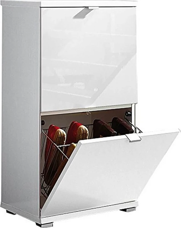 Shoe Storage 3-Piece Kit Germania Colorado 8484-193 in White, 53 x 91 x 30 cm (LxHxW)