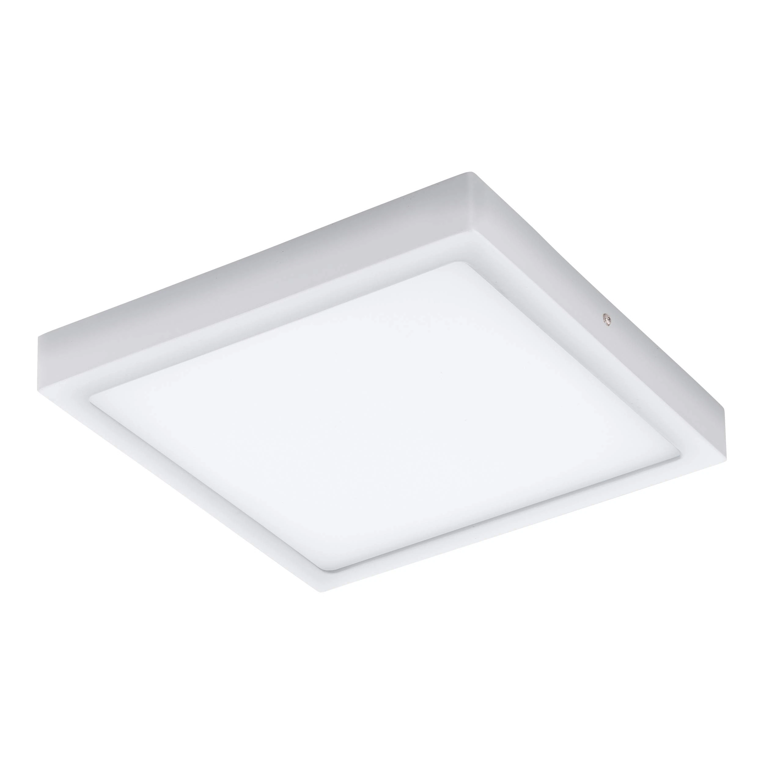 Eglo Argolis LED Outdoor Ceiling Lamp, White Aluminium and Plastic External Wall Light Fixture, IP44