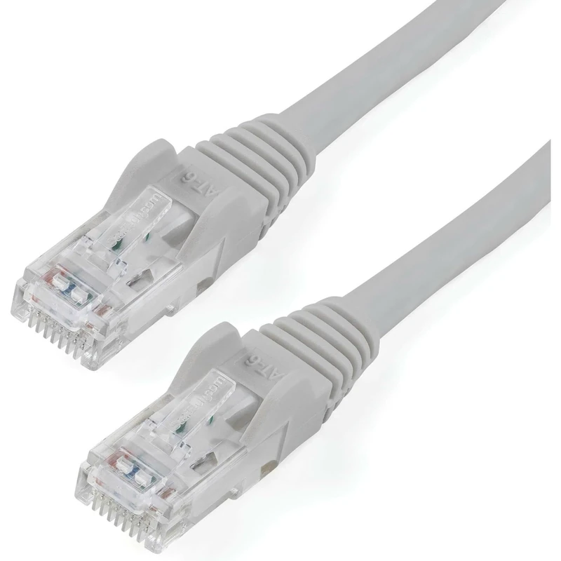 StarTech.com Cat6 Patch Cable – 125 ft – Gray Ethernet Cable – Snagless RJ45 Cable – Ethernet Cord – Cat 6 Cable – 125ft (N6PATCH125GR)