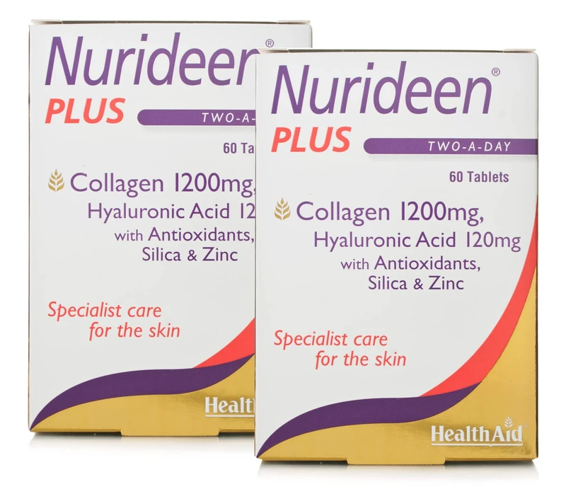 HealthAid Nurideen Plus Pack of 2 x 60 Tablets (120 Tablets) 803231AM2-1