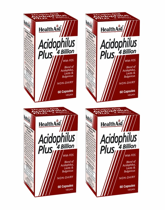 HealthAid Acidophilus Plus 4 Billion - 440 Capsules Pack