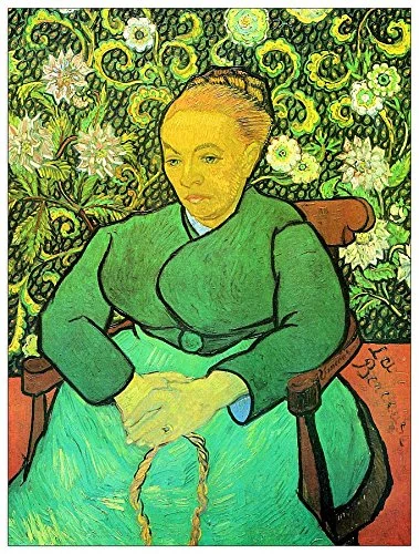 ArtPlaza Van Gogh Vincent-La Berceuse Decorative Panel, Wood, Multi-Colour, 60 x 1.8 x 80 cm
