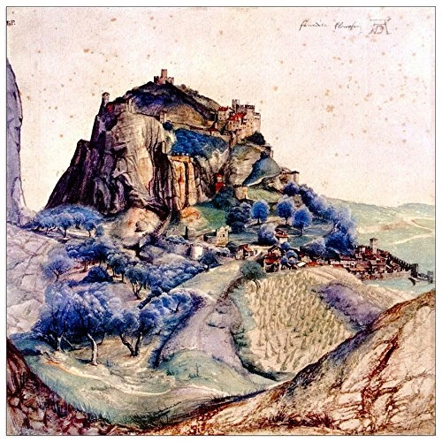 ArtPlaza Albrecht Durer View of Arco - Wood Decorative Panel