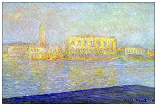 ArtPlaza Claude-Monet Decorative Panel, Wood, Multi-Colour, 90 x 1.8 x 60 cm - Image 1