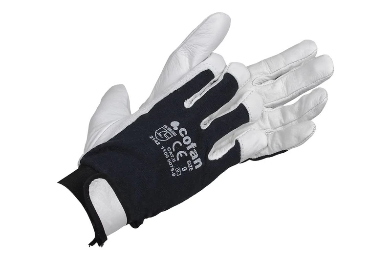 CoFan 11000075 – 8BL – Pack of 12 Leather Gloves (T-8)