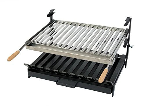 Flowers Cortés 38917 – Grill, 60 x 48 x 25 cm, Grey