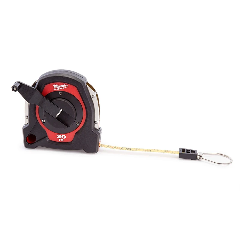 Milwaukee 48225103 Long Closed Tape 30m (Width 9.5mm) (Metric Only), Red