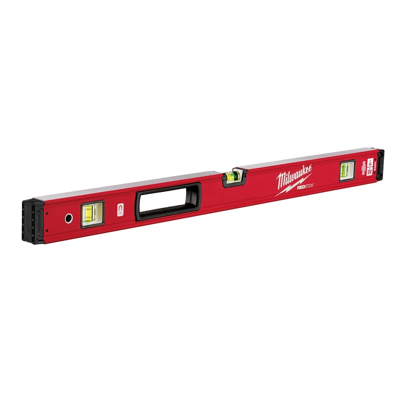 Milwaukee 4932459065 80 cm Redstick Backbone Magnetic Level - Red/Black