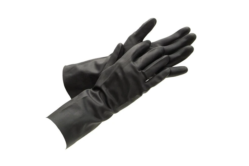 CoFan 11000166 – 8 Pack of 12 gloves (Neoprene, T-8) Black