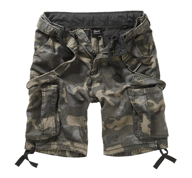 Brandit Men's Herren Indian Summer Shor Cargo Shorts, Darkcamo (4), One Size - Image 1