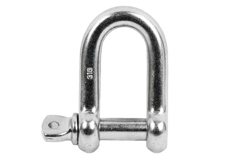 CoFan 18002215 – Straight Shackle Galvanised Zinc, M-36)