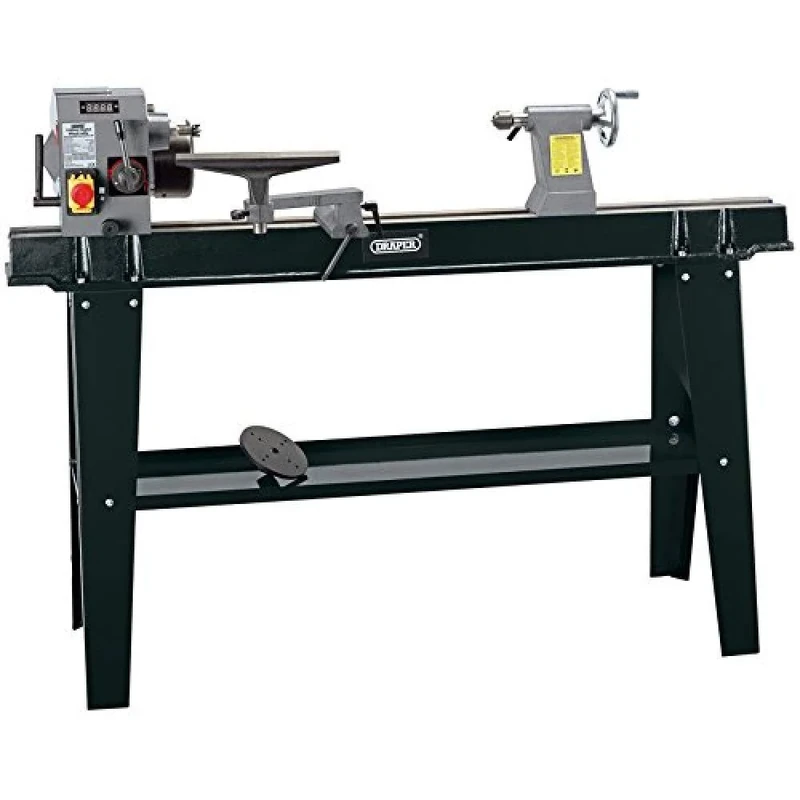 Draper 60990 43-Inch Wood Lathe - Black