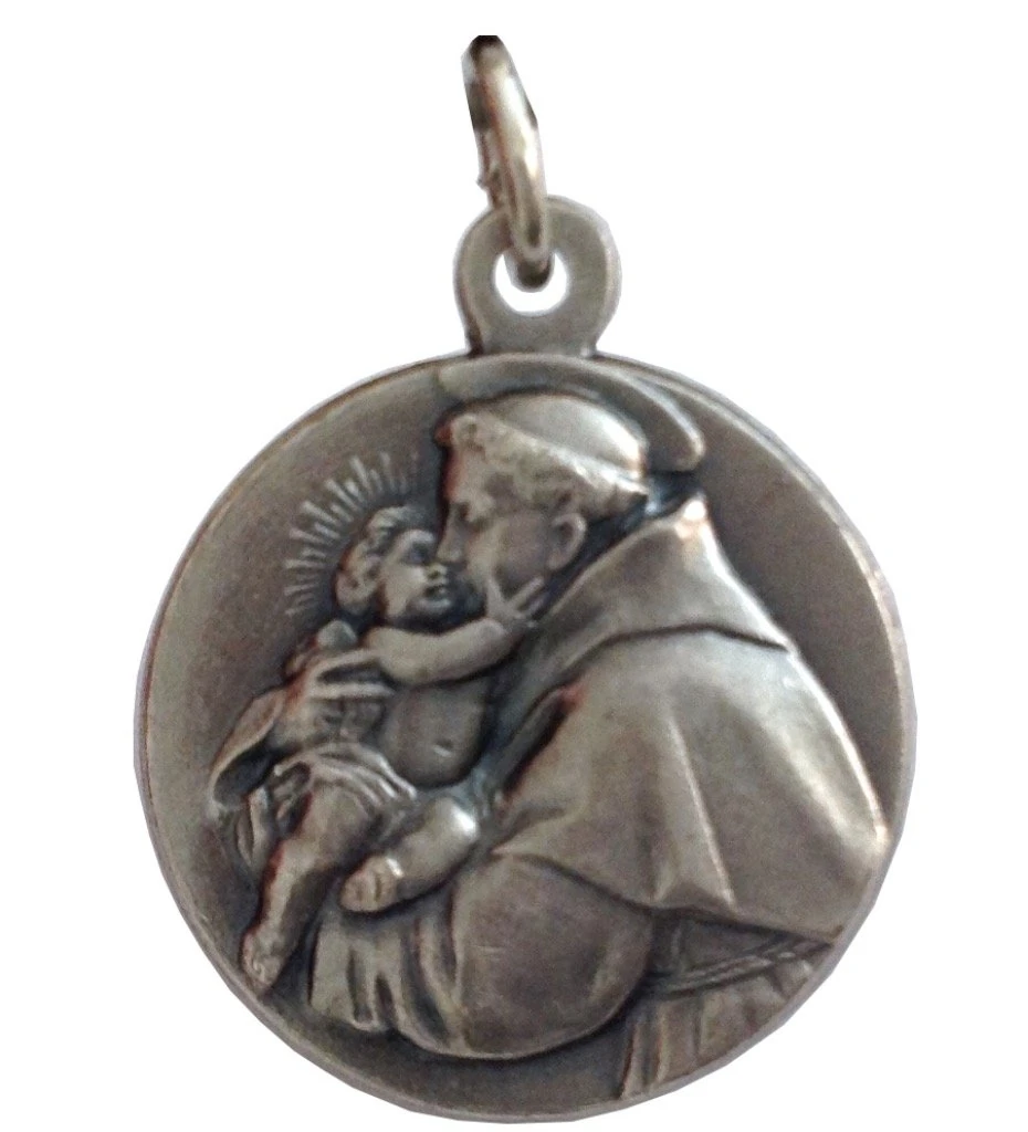 I G J Saint Anthony of Padua Medal - The Patron Saints Medals