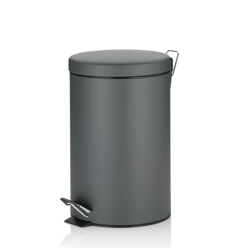 KECKU Kela 10942 Cosmetics Bin, Silent Close, Metal, Timon, Dark Grey, 12 l - Image 1
