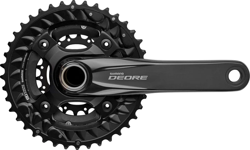 SHIMANO,One Size,Black,EFCM6000BCX66X Deore FC-M6000 Deore 10-speed chainset, 36/26T, 51.8 mm chain line, 170 mm