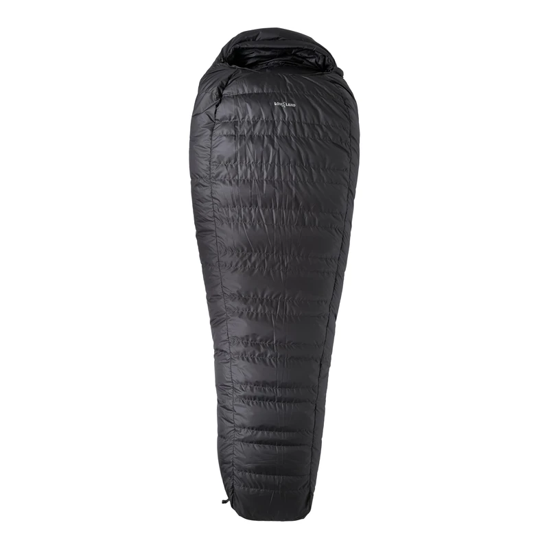 LOWLAND OUTDOOR K2 Expedition Mummy Sleeping Bag, Black, 225 x 80 cm