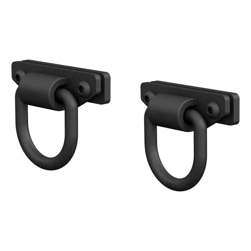 ARIES 2081300 Heavy-Duty Tow Hooks Anti-Rattle D-Ring Shackles, 9,000 lbs Capacity