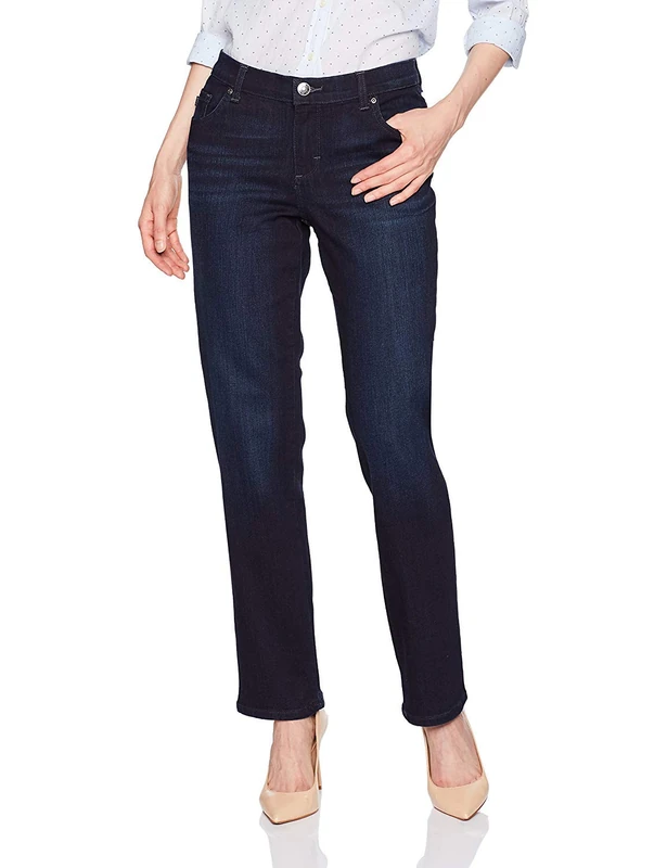 Lee Women's Relaxed Fit Straight Leg Jean, Niagara, 16 Short