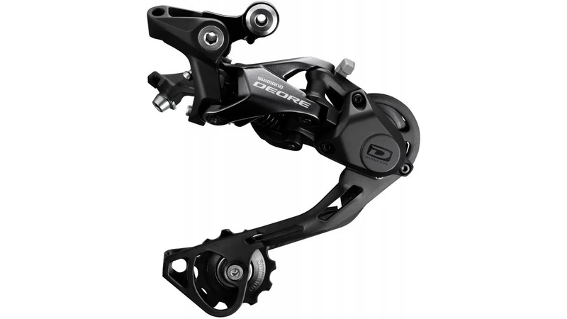 SHIMANO RD-M6000 Deore 10-speed Shadow+ design rear derailleur, GS, black