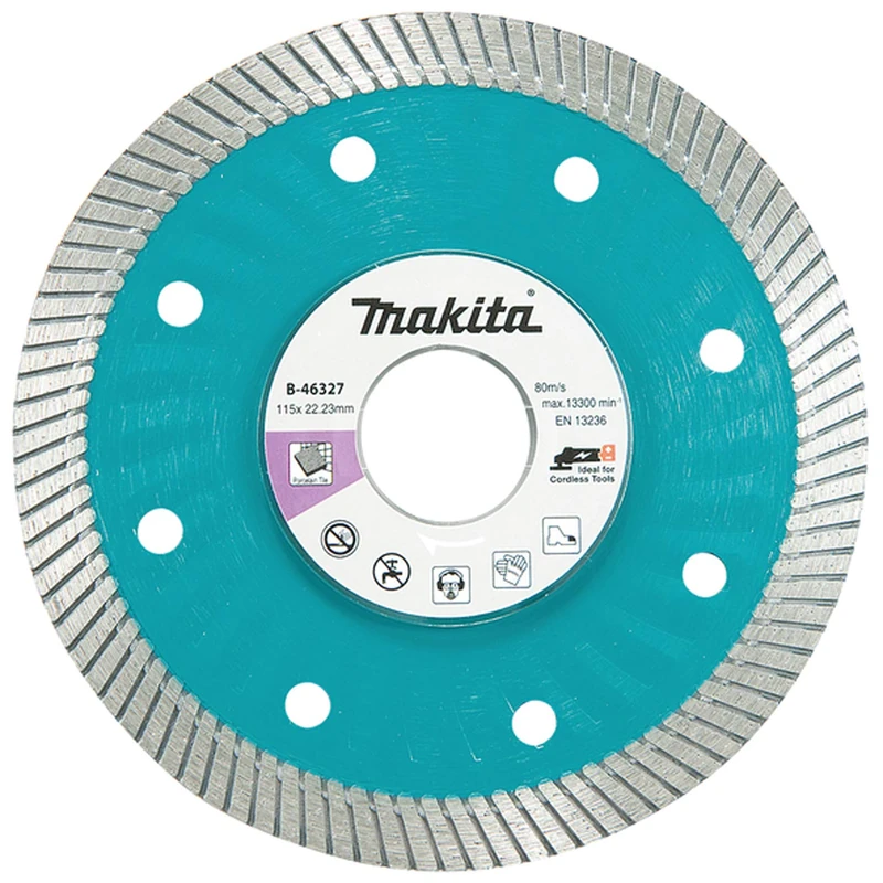 Makita B-46327 Diamond Wheel/Wave 115X22.23 - Multi-Colour