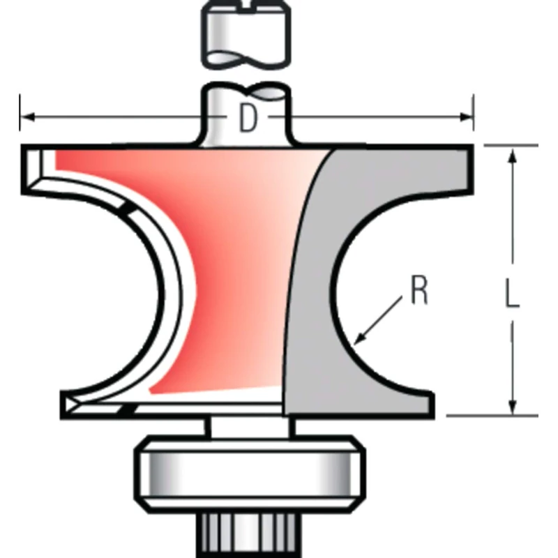Makita P-55603 Staff/Corner Bead with Bearing TCT