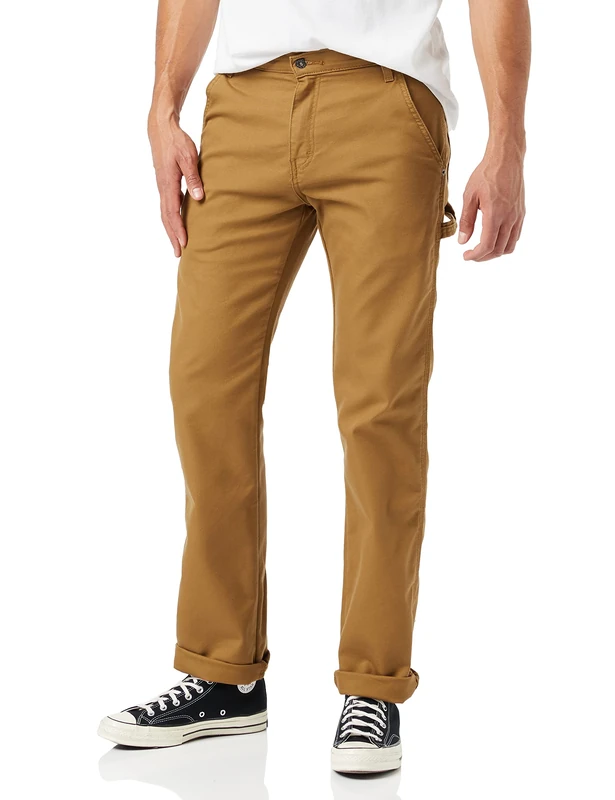 Dickies Men's Carpenter PT Work Utility Pants, Brown Duck, 40W/32L, DP802SBD 40 32 - Image 1