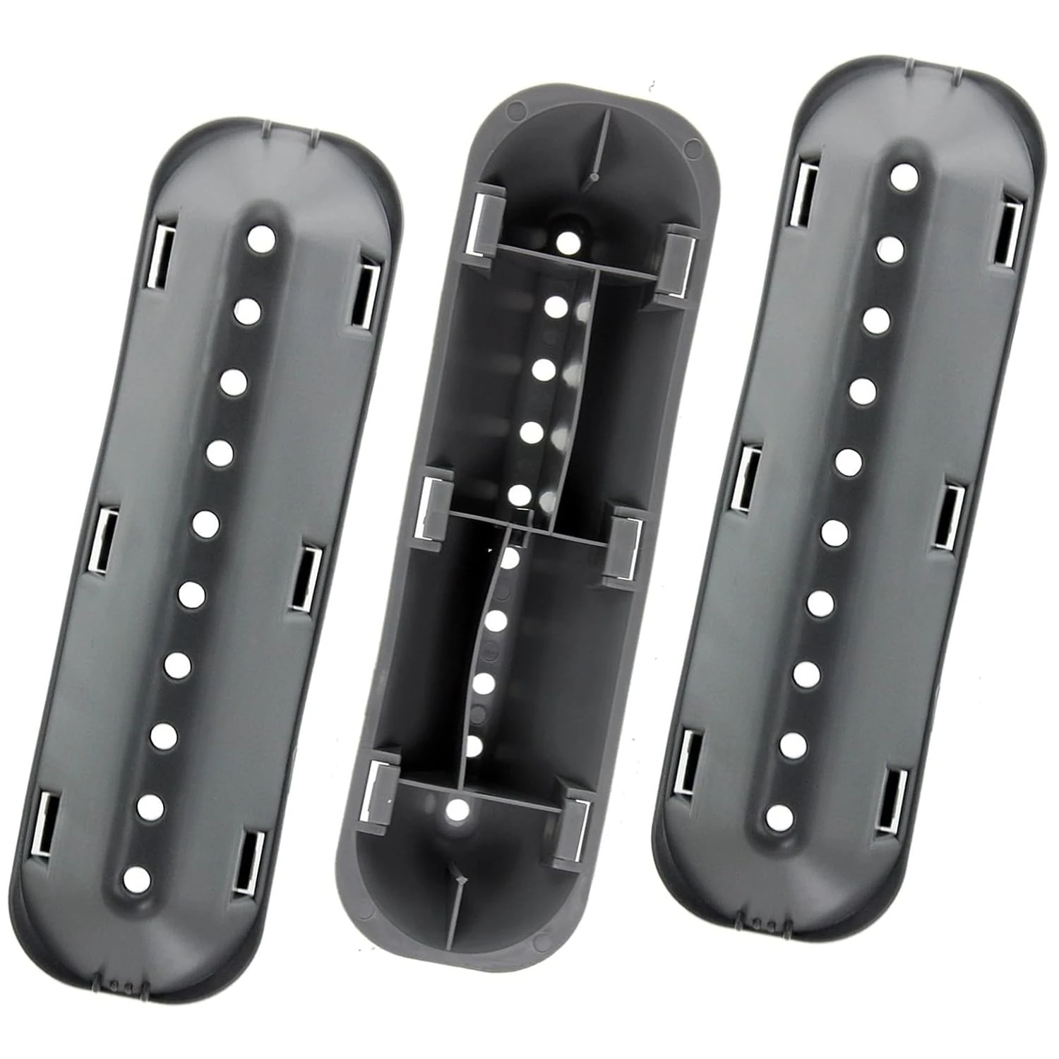 SPARES2GO 10 Hole Drum Paddle Lifter Arms for Indesit Washing Machines (183mm x 53mm, Pack of 3) - Fitment List C