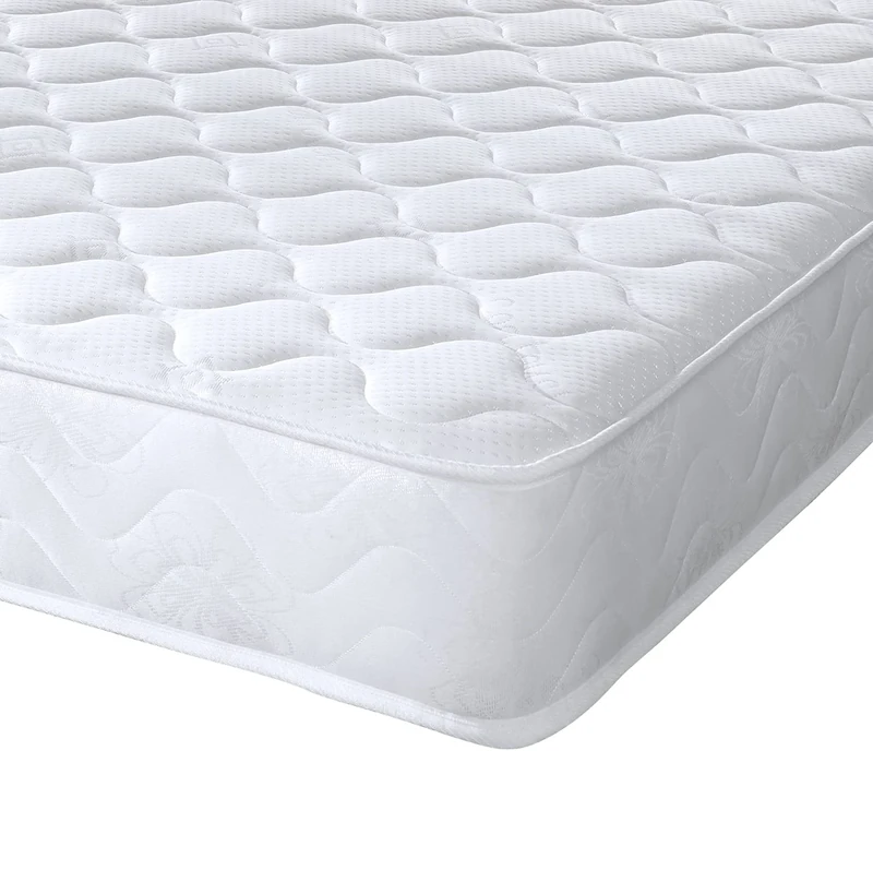 eXtreme comfort ltd Flame Essentials Small Single Mattress 2FT6 (75x190cm) | Foam-Free Bonnell Spring | Cooltouch Breathable Cover | Plush Comfort Support | 18cm Deep Value Mattress | UK Made