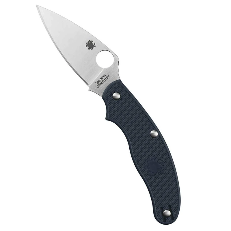 Spyderco C94PDBL UK Penknife Dark Blue Folding Blade Knives