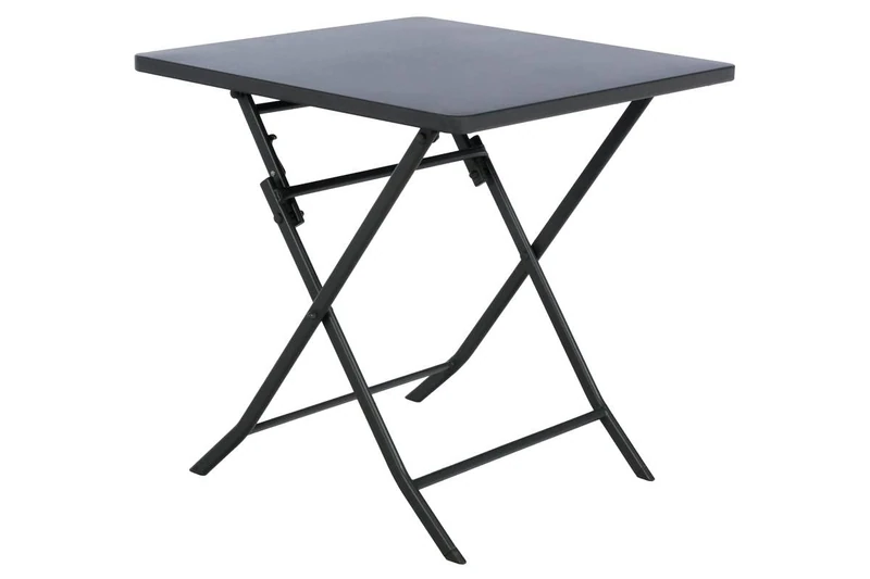 Hespéride HES-139952 Greensboro-2-Seater Folding Table - Graphite, Alloy Steel, Large - Image 1