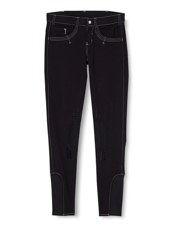 Kerbl Men BasicPlus Size 44, Men, Reithose BasicPlus für Herren schwarz, Größe 54, Schwarz 54 - Image 1