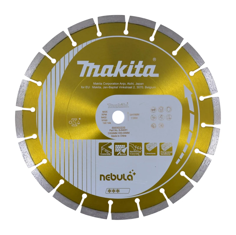 Makita B-54031 Nebula Segmented Rim