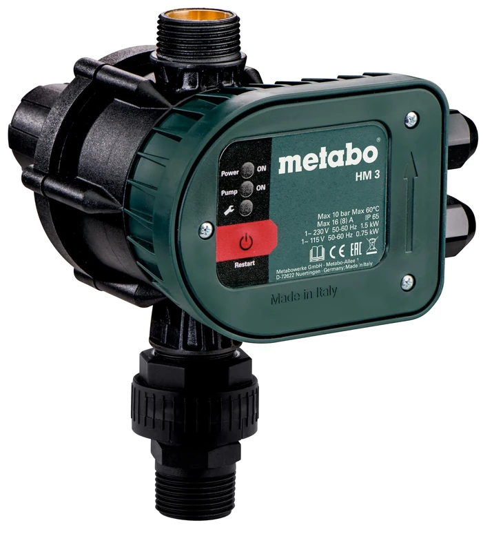 Metabo HM 3 - Electronic Pressure Switch with Dry Run Protection (628799000)