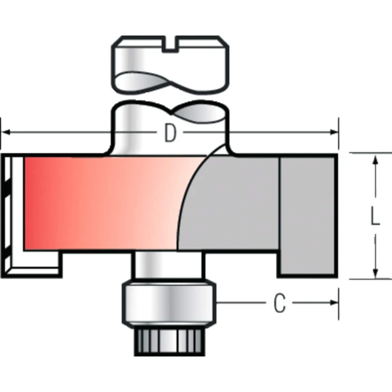 Makita P-54704 Rebate with Bearing TCT