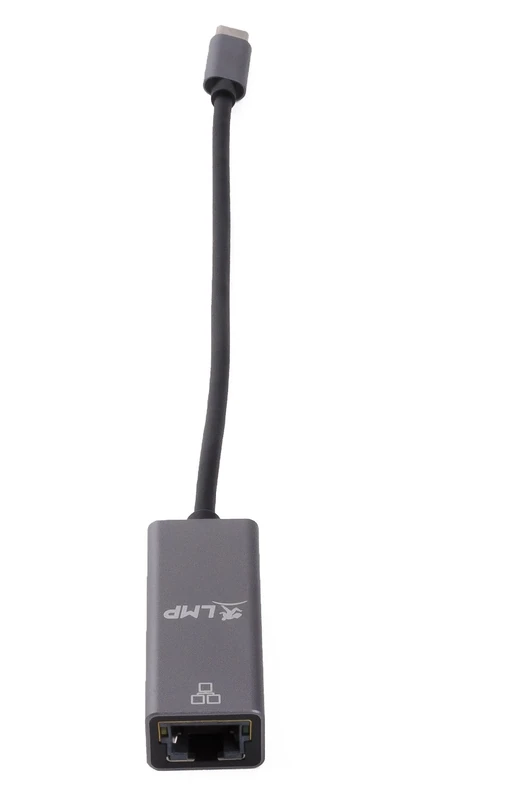 LMP 16003 – ADAPTOR USB TO GIGABIT ETHERNET Network Adapter RJ45 to USB, Space Grey - Image 1