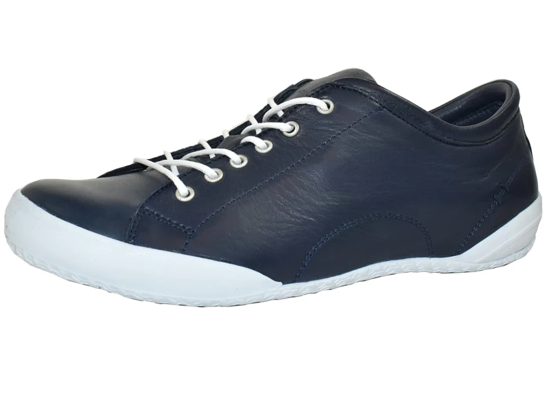 Andrea Conti Women's Damen Sneaker, d.Blau, 5 UK